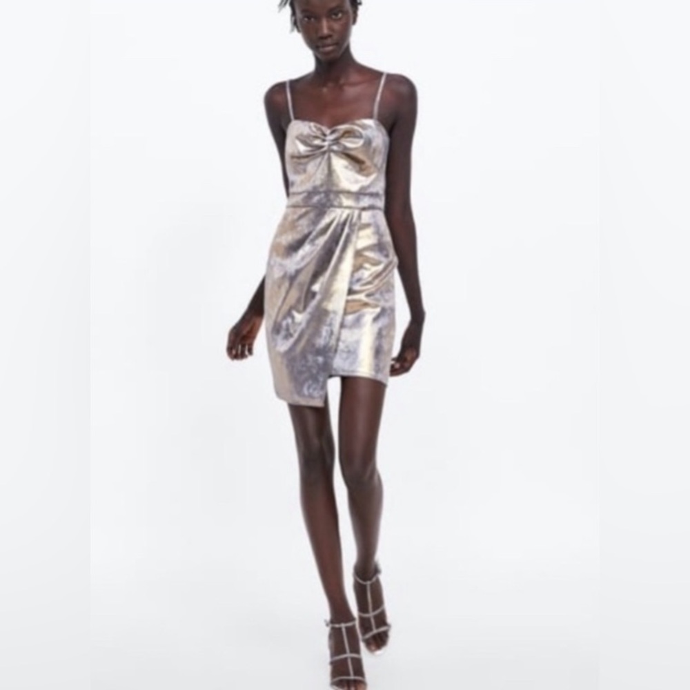 Summer Party Metallic Dress